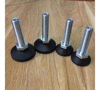 4 piedini livellanti per gambe della sedia M10 filettati per mobili armadio