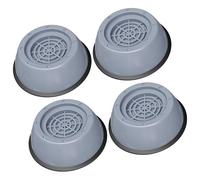 4 piedini per lavatrice regolabili in altezza, poggiapiedi per lavatrice, ferma rumore della rondella, supporto in movimento, stabilizzatore, cuscinetto antivibrazioni