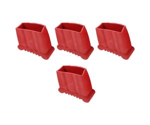 4 piedini per scaletta copri cuscino, facile da installare, piedini in gomma