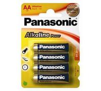 4 PILE STILO ALKALINE AA C500006 PANASONIC 1.5V NEW
