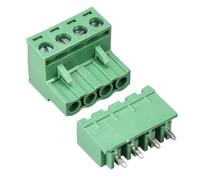 4 Pin 5,08mm Passo Maschio Femmina PCB Vite Terminale Blocco 20 Set