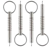 4 pin a sgancio rapido con camma e molla, diametro 5/16 pollici, lunghezza utilizzabile 53 mm, lunghezza totale 76 mm, acciaio inossidabile completo 316, perno superiore Bimini, attrezzatura marina
