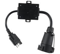 4-Pin Piatto Spina A Europeo 7 Pins Connettore 4 A 7 Rimorchio Luce Convertitore