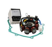 4-PIN STATOR GENERATOR + REGULATOR + GASKET FOR HONDA INNOVA ANF125 2007-2013 H7