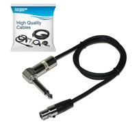 hqrp Cavo per strumento 4-Pin TA4F a retto 0,6 cm – Ricambio per Shure WA304