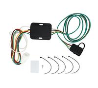 4 Pin Trailer Wiring Harness, Cablaggio Rimorchio 4 Vie, Resistente e Duraturo per CR - V 2007-2011 - Connessione, Copertura Antipolvere, Installazione Facile per Traino