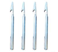 4 pinze telescopiche in acciaio inox per clip a coccodrillo, strumenti di riparazione regolabili per cavi, ideali per uso domestico e barbecue