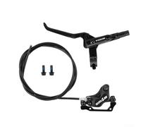 4-Piston Hydraulic Disc Brake Kit Aluminum Alloy MTB Front Rear Set(Left rear)