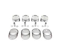 4 pistone e anello sovradimensionato +0,5 1,6L set compatibile con polo cfna cfnb fabia rapid roomster sedile ibiza 036107065et