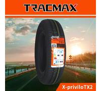 4 Pneumatici estivi 165 70 13 79T Tracmax TX2 gomme nuove DOT2025 + omaggio