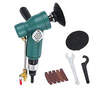 4 pollici Pneumatic Air Wet Polisher Grinder Water Mill 10000 Rpm Air-Powered Levigatrice Strumento for Marmo Quarzo Granito Pietra Lucidatura Per granito e pietra(New Model)