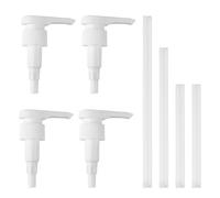 4 pompe dosatrici da 1 l per Best Body Nutrition, dosatore per Body Nutrition Vital Drink, dispenser per sciroppo, dispenser per sciroppi per bottiglie filettate da 28/410 (con tubi da 163/190/210 mm)