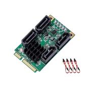 4-Port MiniPCIe SATA3 Adattatore Marvells Chipset 6Gb / s Hot Swap & NCQ Laptop Upgrade