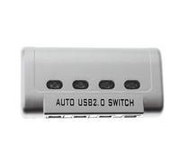 4 Port USB 2.0 Auto Sharing Switch HUB Selettore Switcher per Stampante Scanner