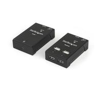 StarTech.com Prolunga/Extender USB 2.0 a 4 porte via Cat5 o Cat6 - Estensore USB2.0 cavo Cat5/Cat6 fino 40m [USB2004EXTV]