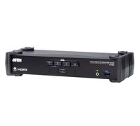 ATEN CS1824 - Switch KVM a 4 porte, USB, HDMI, audio