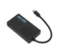4 Porta USB 3.0 Hub 5Gbps Ultra Slim Type C Interfaccia Buona Dissipazione del Calore Hub di Dati Portatili per U Disk Tastiera Black 4 Porta USB 3.0 HubType C Hubusb3. Hubul Non sarà per Ultr (BLACK)
