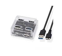 4 Porte USB 3.0 2.0 Hub Splitter 5 Gbps USB A Slot Docking Station Adattatore Multiplo USB3.0 USB2.0 Extender per PC Laptop