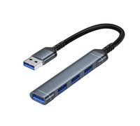 4 porte USB A Splitter USB Expander Hub USB Splitter porta USB 2.0 Hub multiporta USB Dongle USB portatile Espansore porta USB