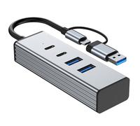 4 porte USB C USB 3.2 adattatore 10Gbps efficiente per computer portatili desktop smartphone tablet console di gioco tastiere hub di tipo C per laptop