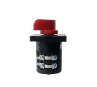 4 Position Rotary Cam Switch 690V 20A 2 Phases electronic starter Changeover Selector Control Manufacturing HZ5B-20/2(Red Handle)