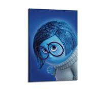 4 poster decorativi da parete del film Inside Out su tela, stampa artistica moderna, per camera da letto, 30 x 45 cm