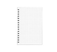 4 -PP Coil Grid Blocco note griglia vuoto studenti addensare questa griglia PP-A6 Rollover