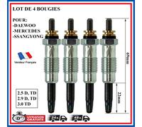 4 Prechauffage Candela per Mercedes W124 Vito Sprinter Daewoo Ssangyong