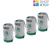 4 Premium Ls33600 U Saldatore Er-D Litio Batteria 3.6V 17000Mah Li-Soci2 NUOVO