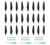 4 Pro 3 Pro - 24 pezzi di accessori for droni, lame di ricambio, parti, eliche a sgancio rapido a basso rumore, ali serie 6030F con cacciaviti, argento - NON for 3(Silver)