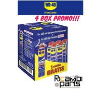 4 PROMO PACK WD40 5 x 500ML + 1 x 400 ML FLEXIBLE WD 40 PROFESSIONALE MULTIUSO