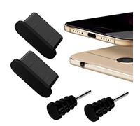 4 protezioni antipolvere USB 3.1 tipo C adatte per Samsung Galaxy S26 S24 S23 S21 FE + Plus Ultra S20 A07 A37 A57 A16 A06 A55 A15 A54 A14 A53 A23 A13 Z FLIP Tappo tipo nero