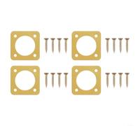 4 protezioni in metallo per l'ingresso degli uccelli, per la sicurezza della casa contro i predatori, per la sicurezza degli habitat degli uccelli all'aperto (27,9 cm / 20,3 cm)