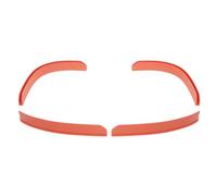 4 protezioni per bordi per tosaerba robotizzati, resistenti alle intemperie, senza installazione di attrezzi, strisce resistenti alle collisioni in PETG