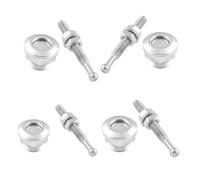 4× Pulsante Di Rilascio Rapido Per Il Blocco Del Coferchio Con Clip Per Paraurti