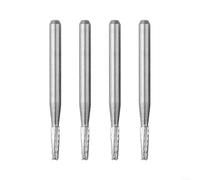 4 punte da trapano in carburo da 1 mm per riparazione automatica del vetro con forma affusolata e materiale in lega per una foratura precisa del parabrezza
