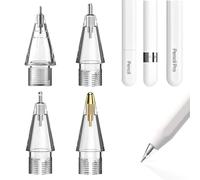 4 punte fini di ricambio per Apple Pencil esperienza scrittura ottimizzata, punte per penna tablet, punte stilo, punte per penna digitale