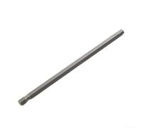4 punte magnetiche per cacciavite esagonali, lunghezza 150 mm, gambo da 1/4 di pollice, 3 mm, 4 mm, 5 mm, 6 mm, in lega di acciaio, per connessione rapida