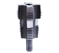 4 punti 6 punti PPR tubo dell'acqua filettatura interna per tubo in plastica PVC, compatibile con trapani elettrici manuali, strumento in metallo a doppia estremità per 20 mm e 25 mm