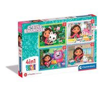 4 Puzzle in 1 - Gaby's Dollhouse 1 St