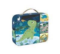 4 Puzzle Progressivi Dinosauri Janod