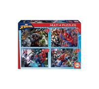 4 puzzle progressivi - EDUCA - Multi 4 In 1 Ultimate Spider-Man
