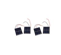 4 PZ 1.5V 400Ma 80X60mm Micro- Power Solar Celle per Pannelli Solari - Progetti DIY - Giocattoli - Caricabatterie