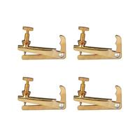 4 pz/1 set 4/4 3/4 Violino Accordatori Fine Hill Style Metallo Stringa di Regolazione Sensibile E Preciso Facile da Installare (Color : 4-4 3-4Violin Golden)