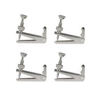 4 pz/1 set 4/4 3/4 Violino Fine Accordatori Hill Style Metallo Stringa di Regolazione Sensibile pezzi di ricambio per violino (Color : 4-4 3-4 Cello Chrome)