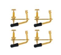 4 pz/1 set 4/4 3/4 Violino/Viola/violoncello Accordatori Fine Hill Style Metallo Stringa di Regolazione Sensibile E Preciso facile da Installare (Color : 4pcs, Size : 4-4 3-4 Violin Pad)
