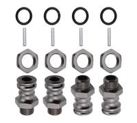 4 Pz 17mm Ruota Esagonale Hub Adattatore di Conversione 23mm Estensione per 1/8