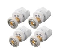 4 pz 19mm/23mm/25mm/27mm/29mm Rullo Porta Cabine Doccia Puleggia/Camera/corridori/Ruote/Pulegge Diametro(23mm)