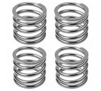 4 PZ 231352-0 Molle di Compressione per Makita Decespugliatore, 2×2×1.8 cm | Molla di Ricambio per Decespugliatore Makita DUR181 DUR181Z DUR181RF, Acciaio per Molle, per Tappo a Bobina, Argento