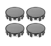 4 pz 54mm 9 Alette Auto Ruota Centro Perno Cappucci Carbonio Fibra Motivo